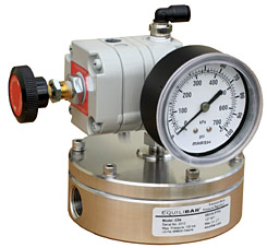 high precision back pressure regulator