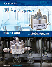 Research Series Back Pressure Regulator Brochure