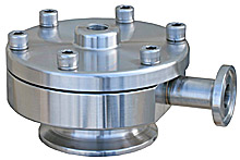 Equilibar EB2FD4 Sanitary Back Pressure Regulator