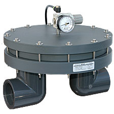 image of Equilibar High Flow Vacuum Regulator with mechanical vacuum pilot regulator