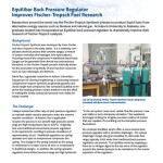 Customer Case Study - using Equilibar Back Pressure Regulator in Fischer-Tropsch Catalyst Research Application