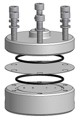 Equilibar regulator exploded view