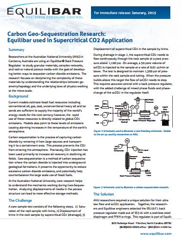 carbon geo sequestration white paper