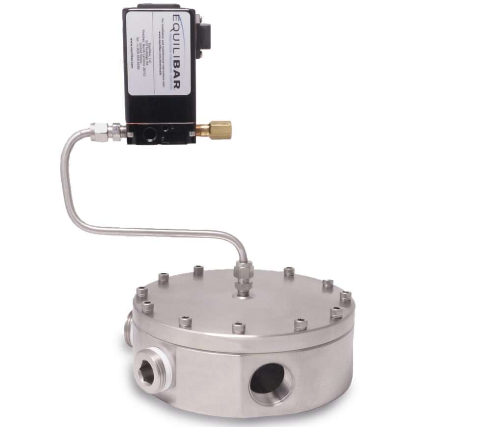 General Service Back Pressure Regulator with Electronic Pilot Regulator