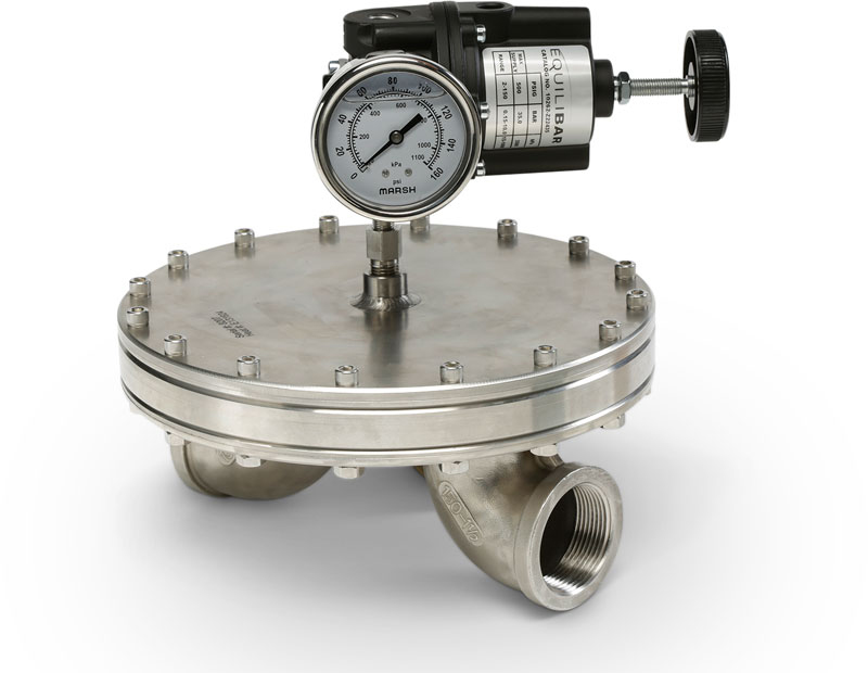 BD16 Industrial Service Back Pressure Regulator