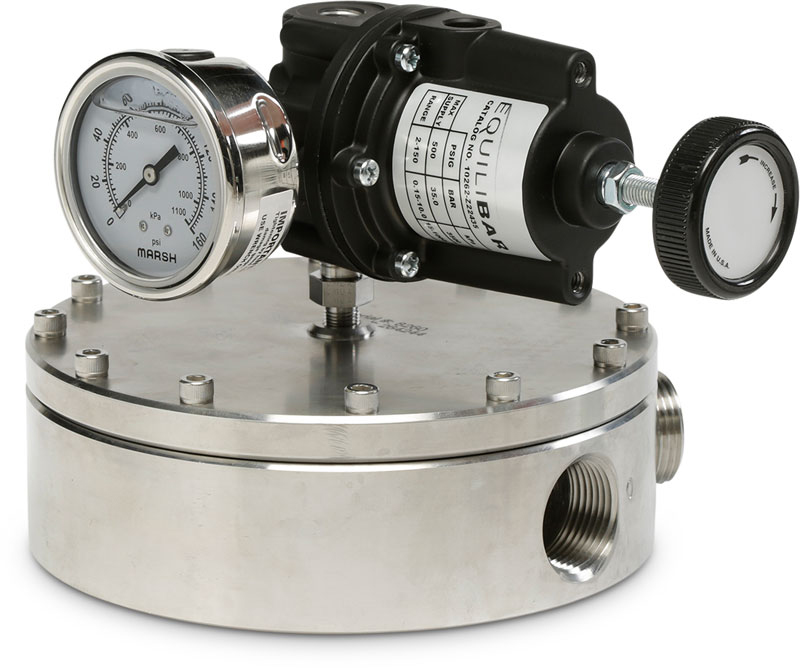 GSDH8 back pressure regulator