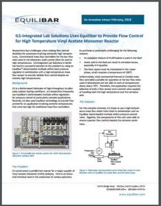 flow control white paper Equilibar ILS