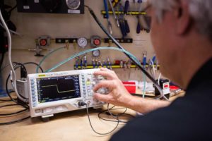 Testing Electronic Pressure Regulator in lab