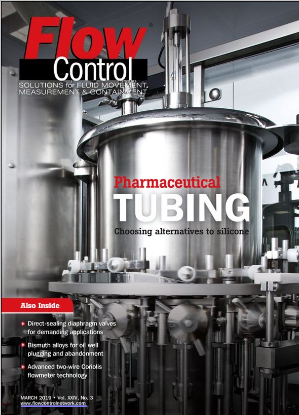 Equilibar is featured in the March 2019 issue of Flow Control Magazine