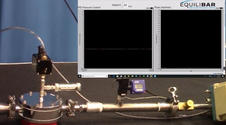 photo of flow control equilibar