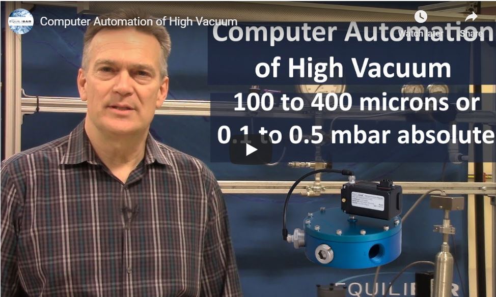 video computer automation high vacuum