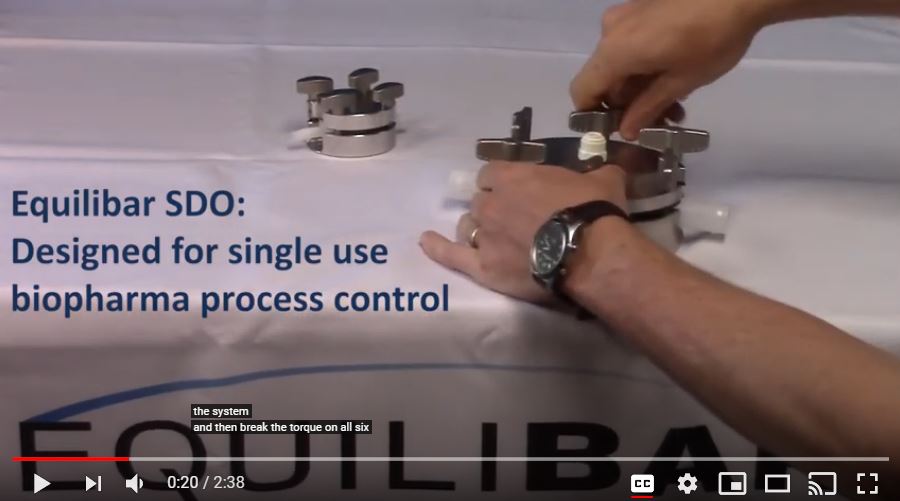 single use valve video