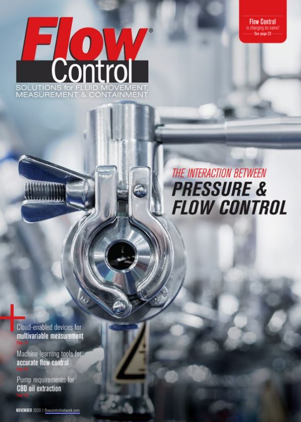 Flow control article on interaction between flow and pressure control