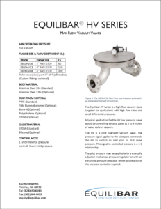 Image of Equilibar HV Series brochure