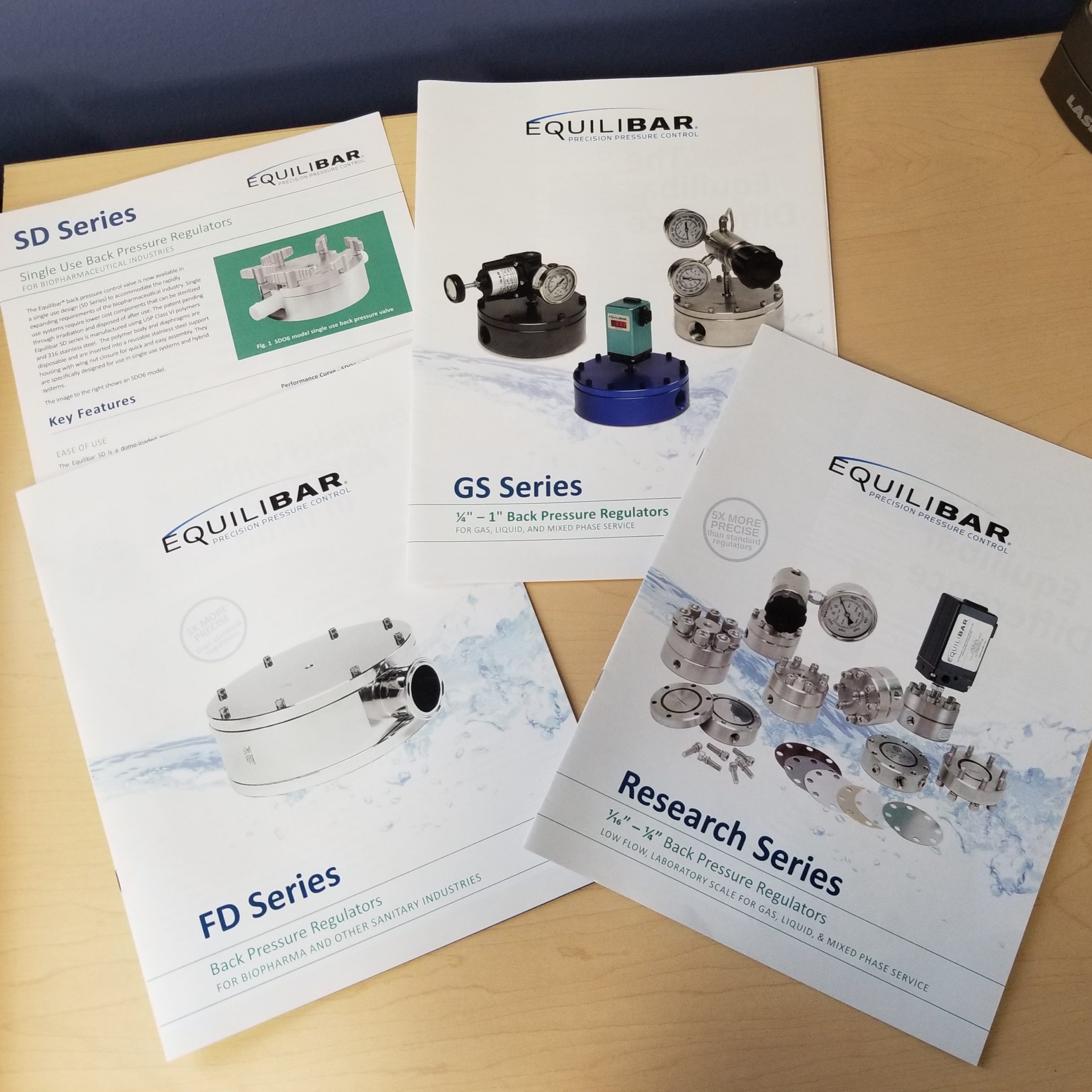 Brochures of Equilibar valves