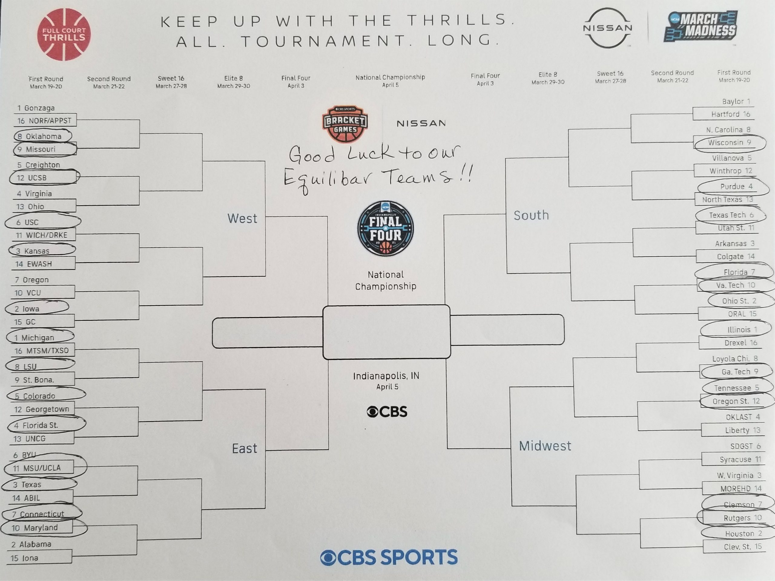 ncaa bracket