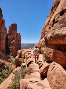 Marty Kowall, design engineering, hiking