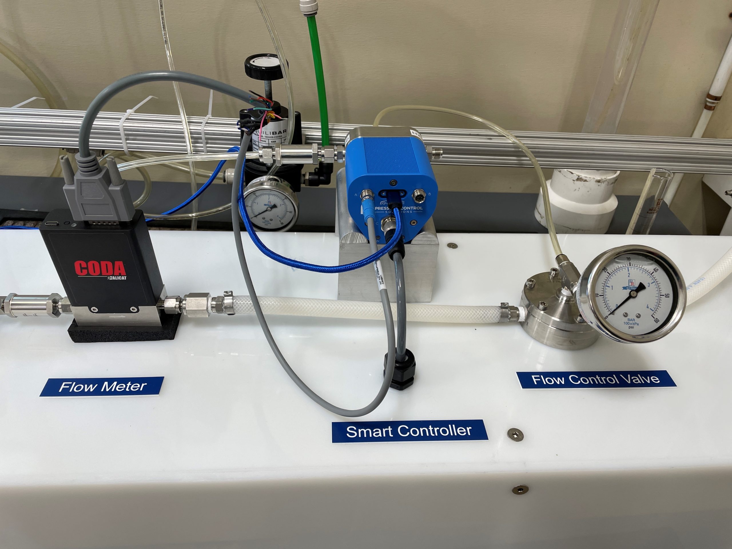 photo of Equilibar flow control using EQ-DA