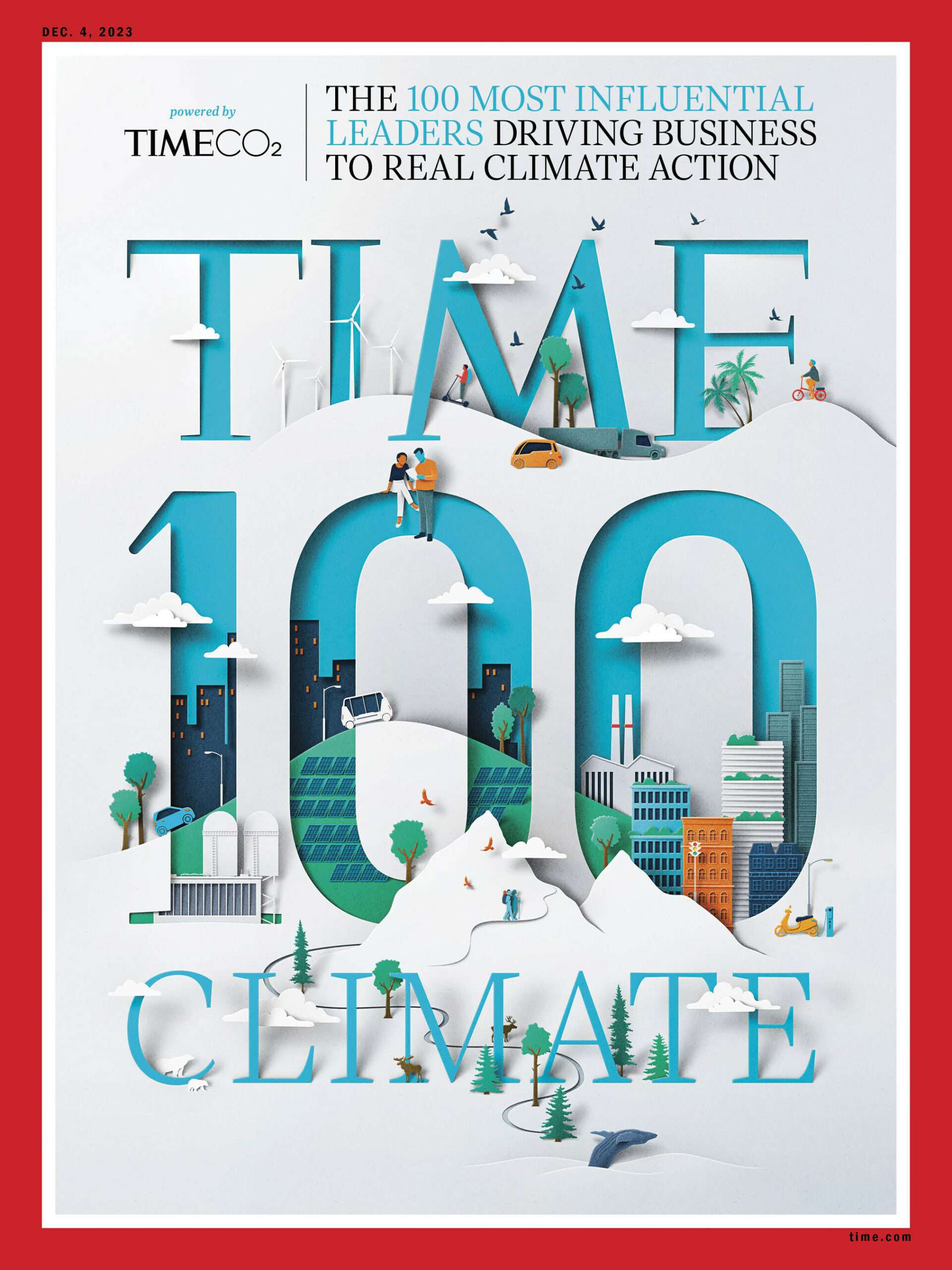 Cover of TIME100 Climate List