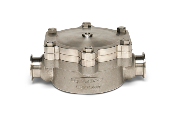 IC12 industrial back pressure regulator for industrial applications