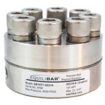 photo of Equilibar HT1 back pressure regulator for high temperature applications
