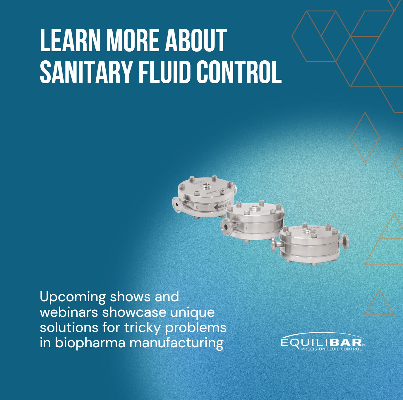 sanitary fluid control opportunities